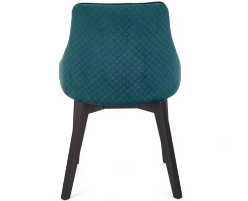 Drewniane krzesło tapicerowane TOLEDO 3 - zielony