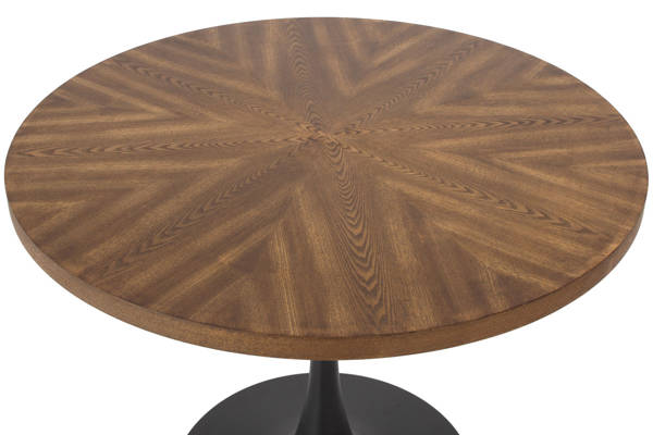 Okrągły stół CARMELO 100 cm - orzech