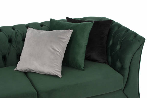Poduszka dekoracyjna EMILIA 45x45 - zielona