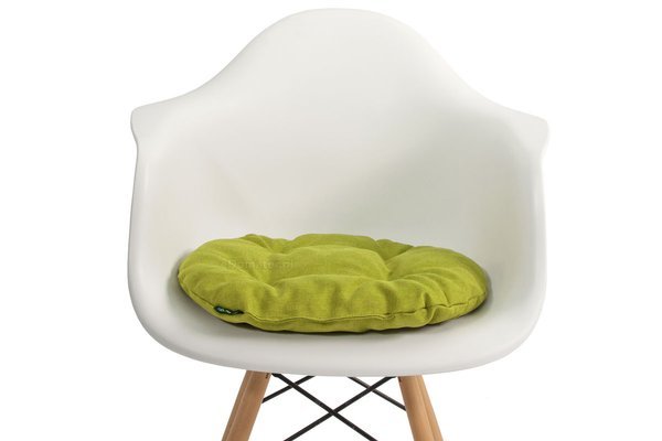 Poduszka na krzesło KAMILA 43 x 40 cm - limonka