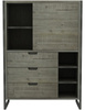 Komoda nowoczesna biblioteczka loft Flow 100x140 cm