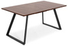 Stół rozkładany do jadalni 160/200 x 90 cm PORTLAND ciemne drewno